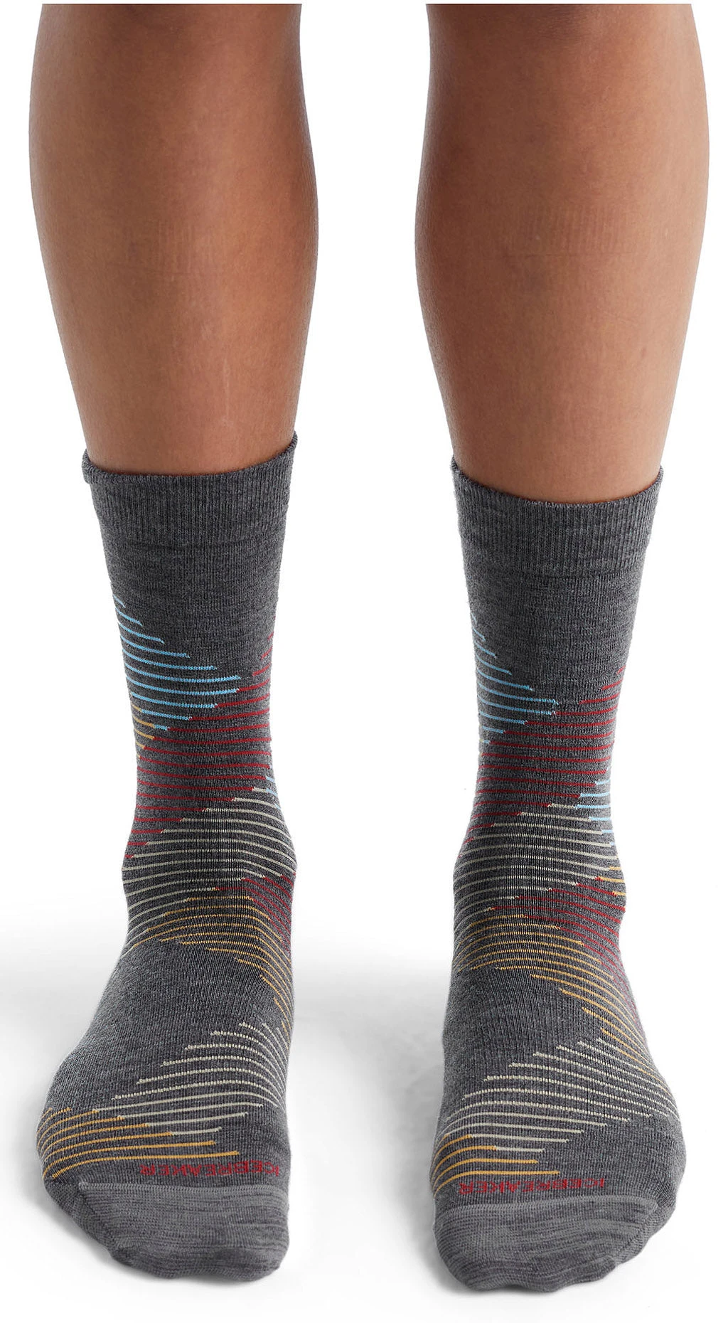 Icebreaker Lifestyle Fine Gauge Dashes Crew Socks - Women's|-|Bas Lifestyle Fine Gauge Dashes Crew - Femme - Image 6