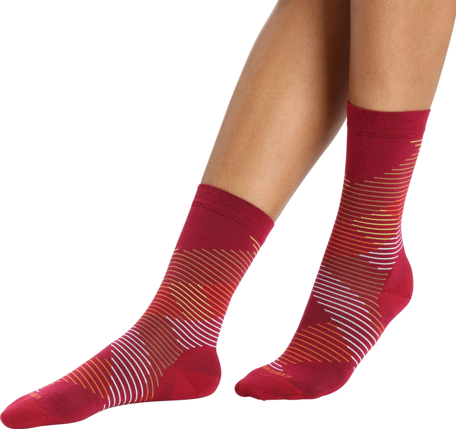 Icebreaker Lifestyle Fine Gauge Dashes Crew Socks - Women's|-|Bas Lifestyle Fine Gauge Dashes Crew - Femme - Image 13