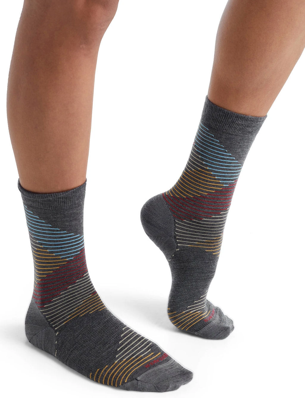 Icebreaker Lifestyle Fine Gauge Dashes Crew Socks - Women's|-|Bas Lifestyle Fine Gauge Dashes Crew - Femme - Image 9