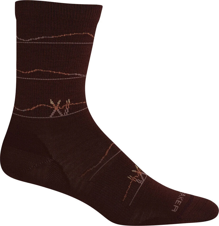 Icebreaker Merino Lifestyle Ultralight Crew Ski Socks Backcountry - Women's|-|Bas Backcountry Ski Merino Lifestyle Ultralight - Femme - Image 4
