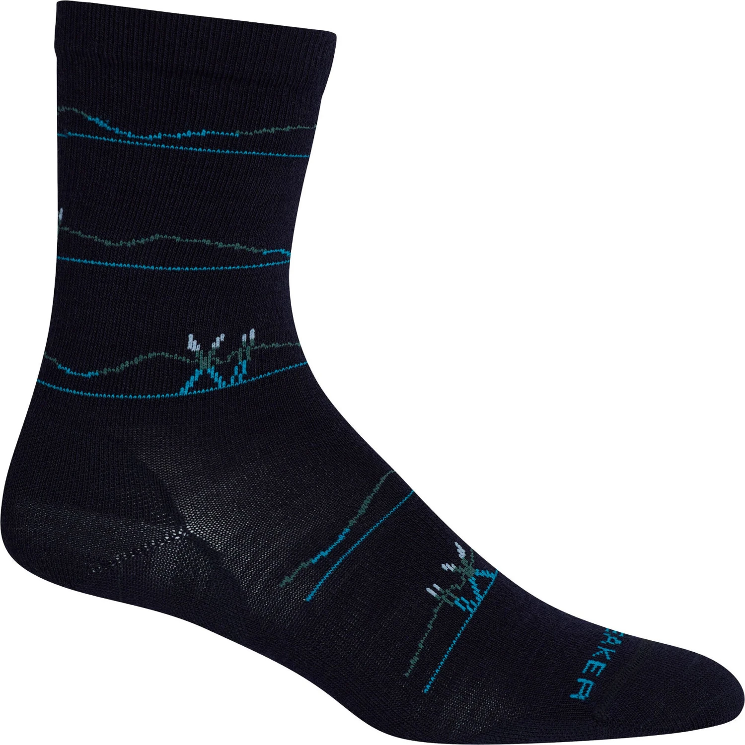 Icebreaker Merino Lifestyle Ultralight Crew Ski Socks Backcountry - Women's|-|Bas Backcountry Ski Merino Lifestyle Ultralight - Femme - Image 3