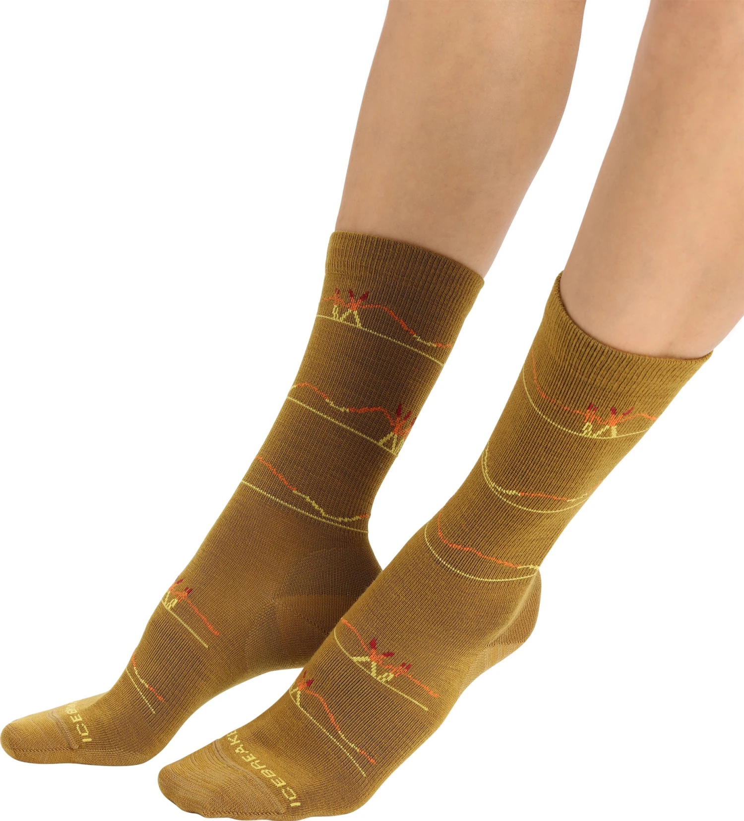 Icebreaker Merino Lifestyle Ultralight Crew Ski Socks Backcountry - Women's|-|Bas Backcountry Ski Merino Lifestyle Ultralight - Femme - Image 6