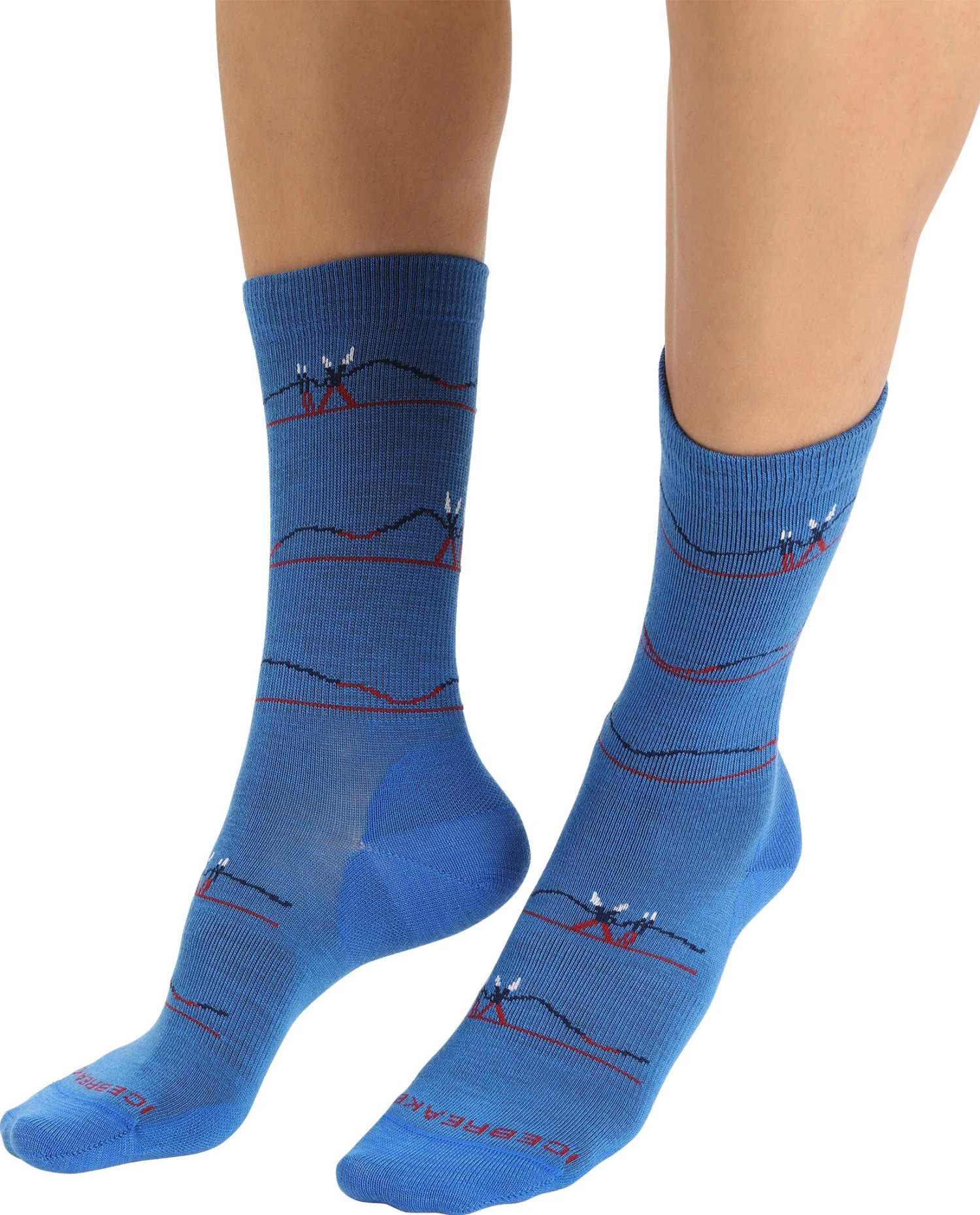 Icebreaker Merino Lifestyle Ultralight Crew Ski Socks Backcountry - Women's|-|Bas Backcountry Ski Merino Lifestyle Ultralight - Femme - Image 7