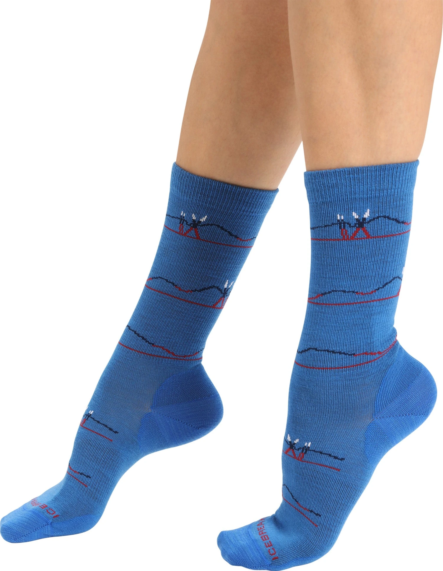 Icebreaker Merino Lifestyle Ultralight Crew Ski Socks Backcountry - Women's|-|Bas Backcountry Ski Merino Lifestyle Ultralight - Femme - Image 8