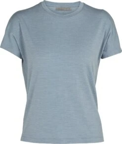 Icebreaker Utility Explore SS Crewe Stripe T-Shirt - Women's |-|T-shirt à Manches Courtes Et Col Rond Utility Explore Stripe - Femme