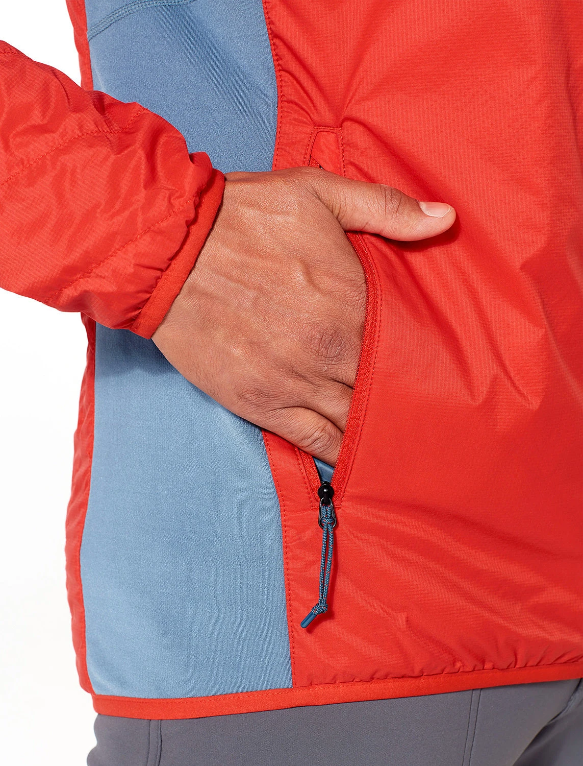 Icebreaker Men's Hyperia Lite Hybrid Long Sleeve Zip|-|Manteau à Glissière Hyperia Lite Hybrid Homme - Image 7