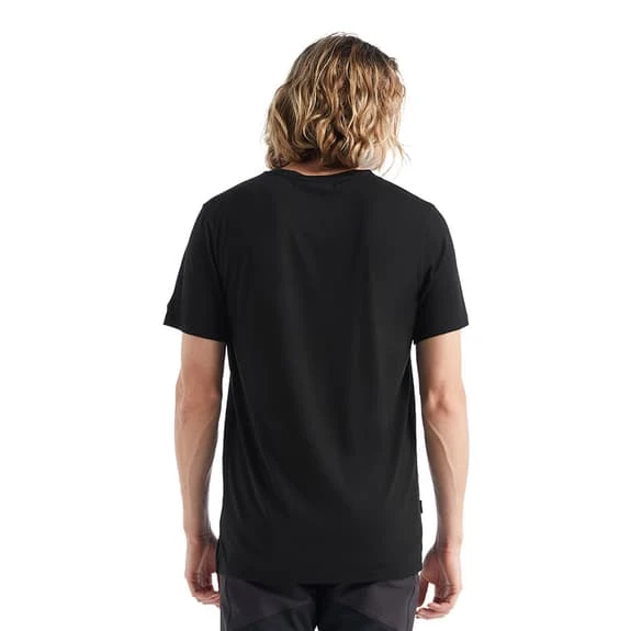 Icebreaker Sphere II Short Sleeve T-Shirt Black - Image 2
