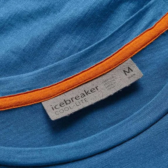 Icebreaker Sphere II Short Sleeve T-Shirt Blue - Image 6