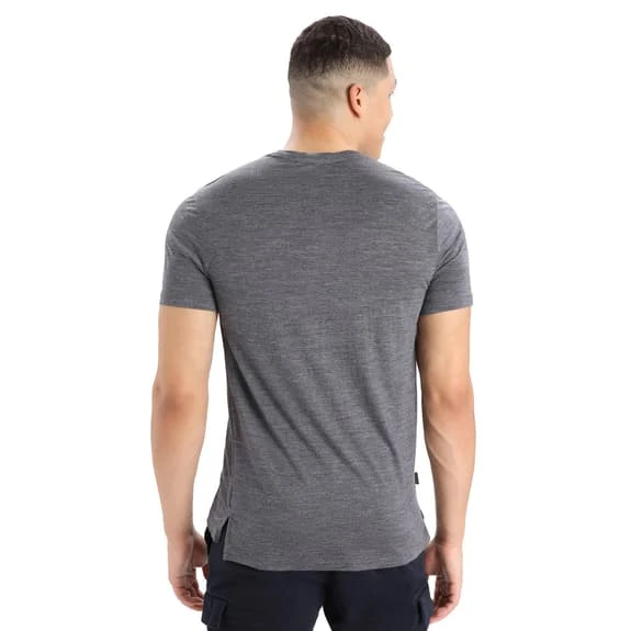 Icebreaker Sphere II Short Sleeve T-Shirt Grey - Image 2