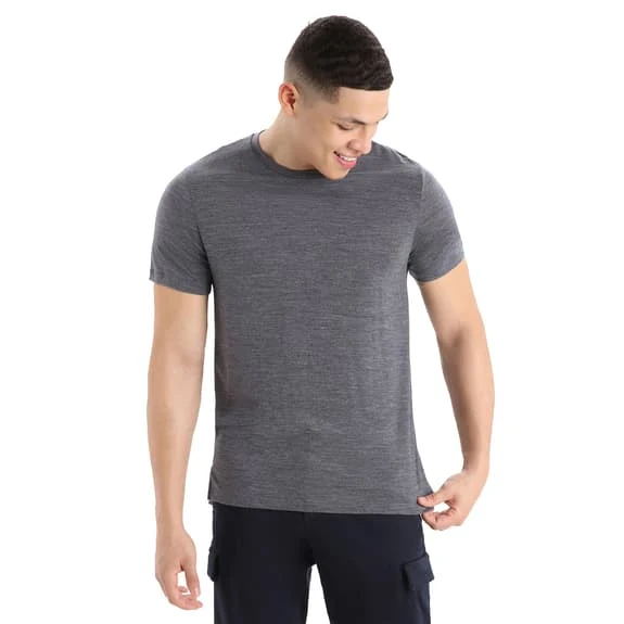 Icebreaker Sphere II Short Sleeve T-Shirt Grey - Image 4
