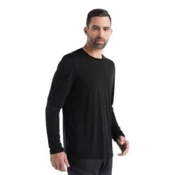 Icebreaker Sphere II Long Sleeve T-Shirt Black