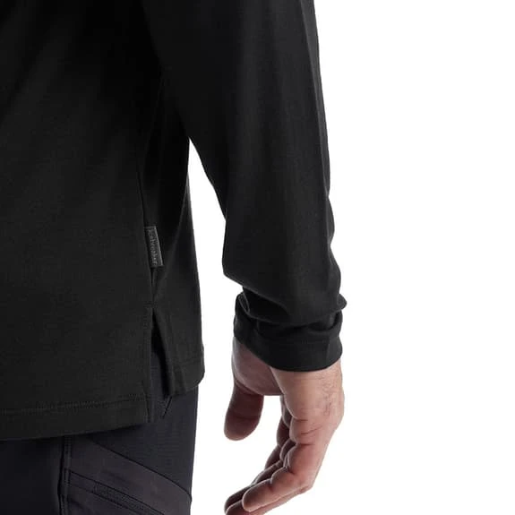 Icebreaker Sphere II Long Sleeve T-Shirt Black - Image 5