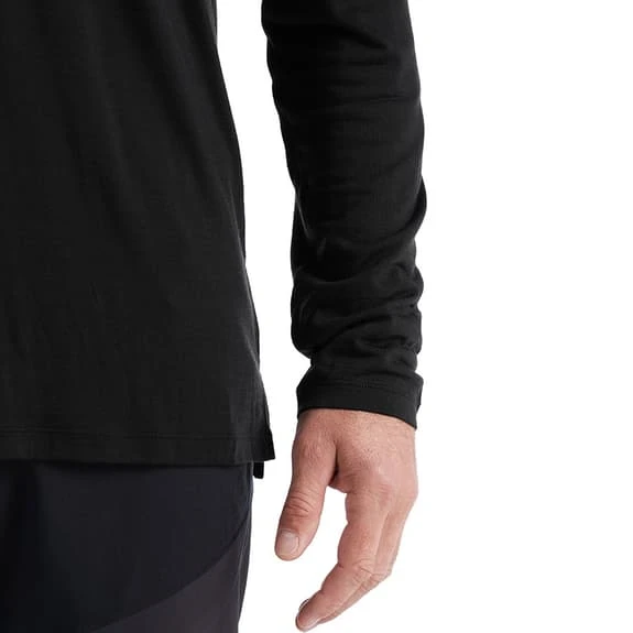 Icebreaker Sphere II Long Sleeve T-Shirt Black - Image 6