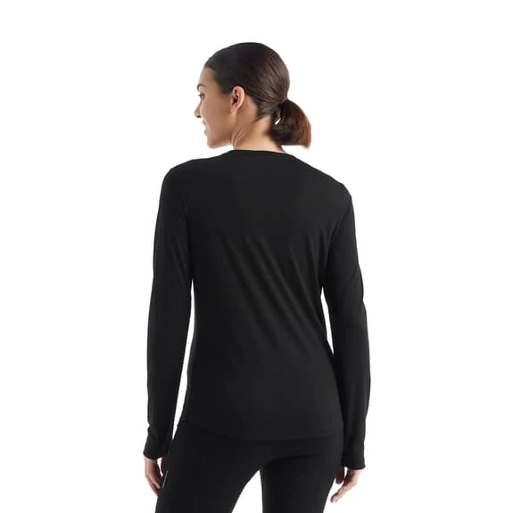 Icebreaker Sphere II Long Sleeve T-Shirt Black Women - Image 3
