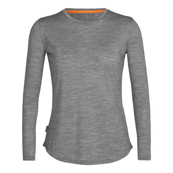 Icebreaker Sphere II Long Sleeve T-Shirt Grey Women