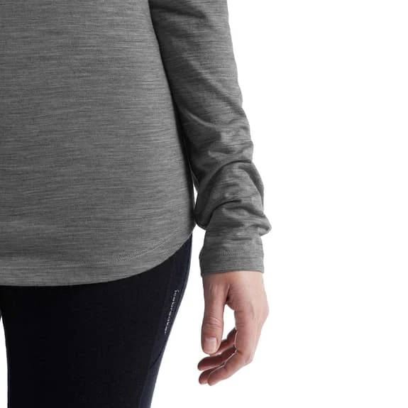 Icebreaker Sphere II Long Sleeve T-Shirt Grey Women - Image 6