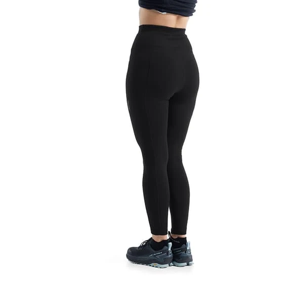 Icebreaker Fastray High Rise Leggings Black Women - Image 2