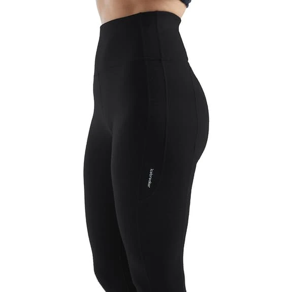 Icebreaker Fastray High Rise Leggings Black Women - Image 6