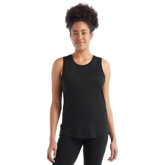 Icebreaker Sphere II Sleeveless T-Shirt Black Women - Image 2