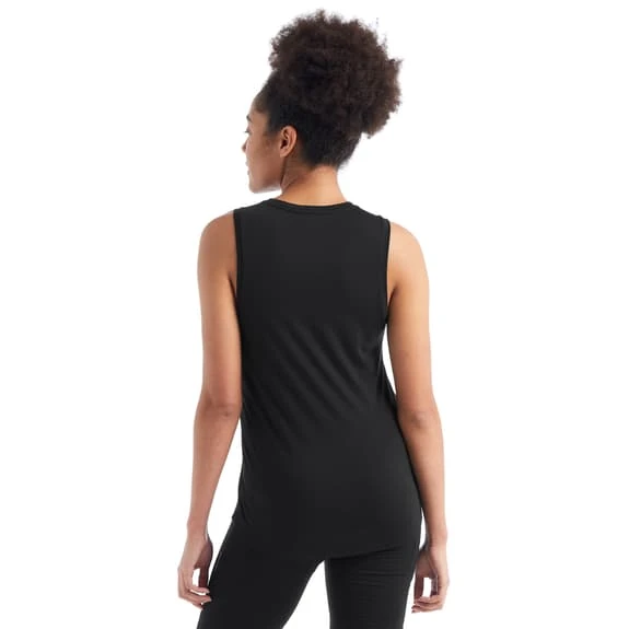 Icebreaker Sphere II Sleeveless T-Shirt Black Women - Image 3