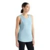 Icebreaker Sphere II Sleeveless Top Light Blue Women
