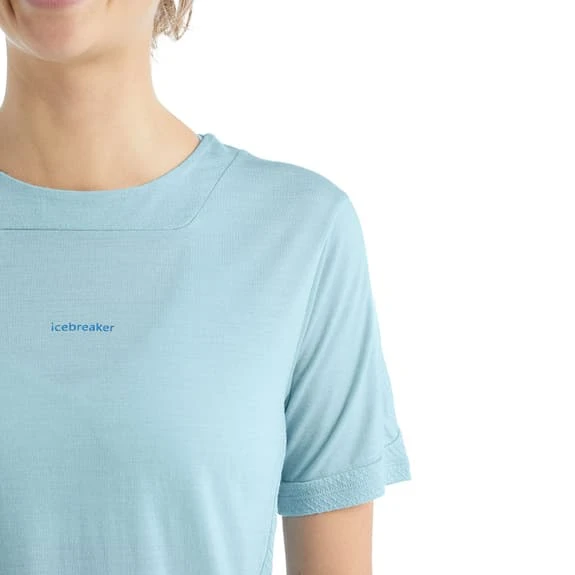 T-Shirt Icebreaker ZoneKnit Short Sleeve Light Blue Women - Image 6
