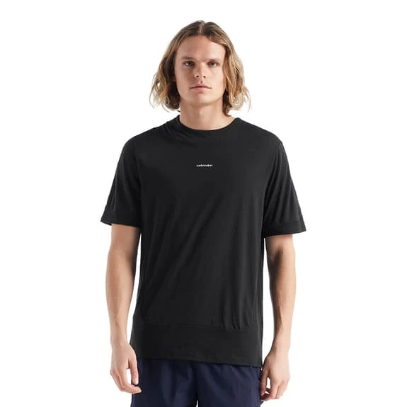 T-Shirt Icebreaker ZoneKnit Short Sleeve Black