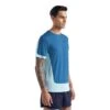 T-Shirt Icebreaker ZoneKnit Short Sleeve Dark Blue Light Blue