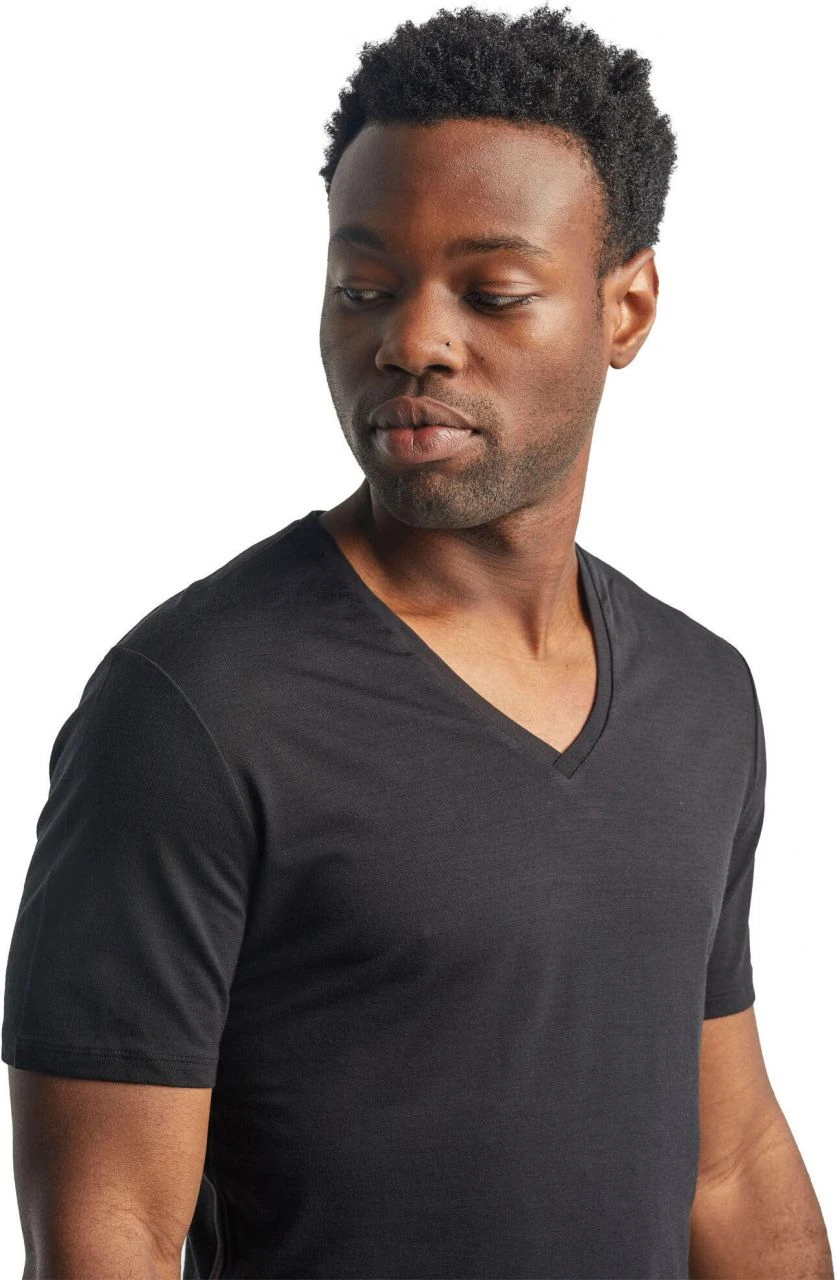 Icebreaker Men Anatomica Short Sleeve V - Image 5