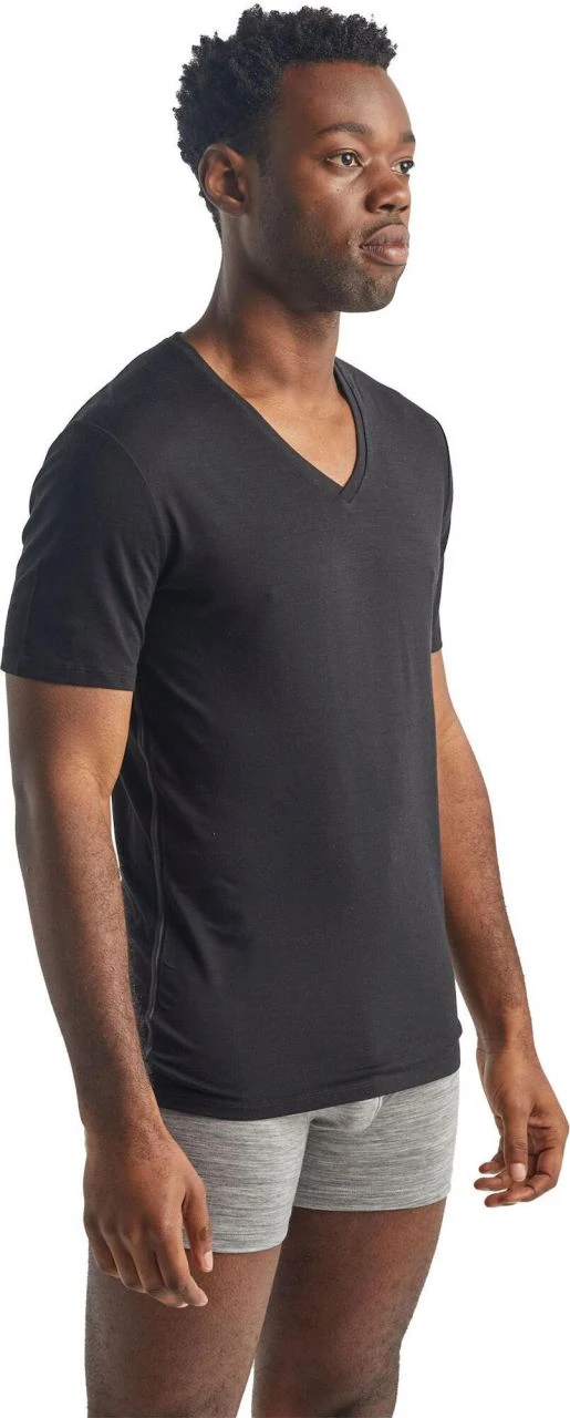 Icebreaker Men Anatomica Short Sleeve V - Image 2
