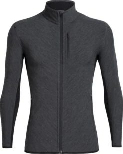 Icebreaker Men Descender Long Sleeve Zip